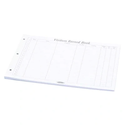 Image of Visitor Book Refill A4 Landscape (Pack of 50) 85801/CD14P