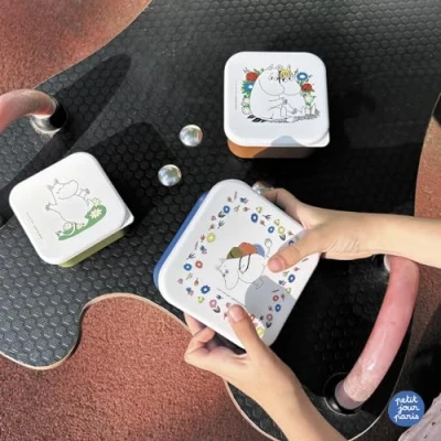 Image of Moomin MO994R Lunch Box, Polypropylene, Multicoloured