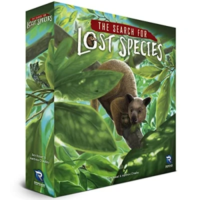 Image of Renegade Game Studios, The Search for Lost Species, Board Game, Ages 14+, 1 4 Players, 60 75 Minutes Playing Time