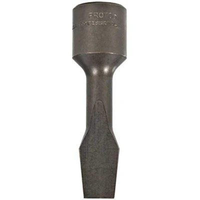Image of Proto Stanley J5409A 1/2&quot; Drive Slotted Screwdriver Bit Socket, 5/8&quot;