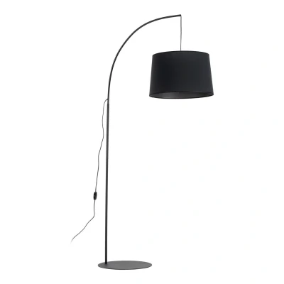 Image of Orta Arc Floor Lamp Black 1xE27