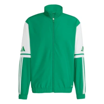 Image of adidas Men&#039;s SQUADRA25 PRESENTATION JACKET, team green/white, S