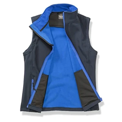 Image of Result Women&#039;s Printable Softshell Bodywarmer Navy/Royal XS