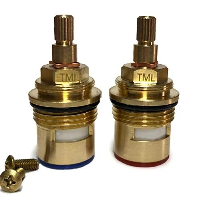 Image of Bath Tap Cartridge 20 Teeth on Spline x 57mm Height Fits Bristan Bright Mixers 5504467