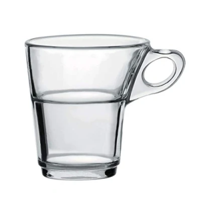 Image of Duralex Caprice Coffee Cups No Saucer Glass 90 ml Pack of 6 Pieces
