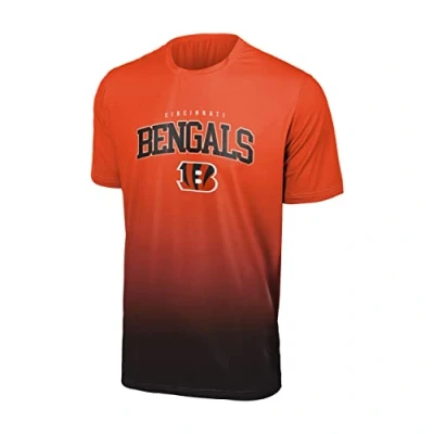 Image of FOCO Cincinnati Bengals NFL Gradient Mesh Jersey Short Sleeve Herren T Shirt, XL