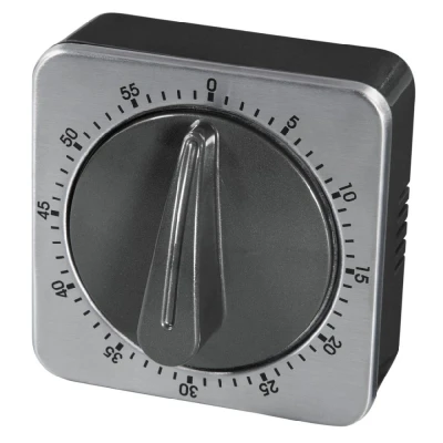 Image of Xavax 95303 1 Piece Mechanical Kitchen Timer, Silver