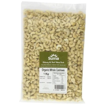 Image of Suma Organic Cashew Nuts 1 kg