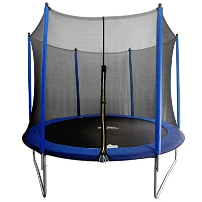 Image of Dellonda 10ft Heavy Duty Outdoor Trampoline with Safety Enclosure Net