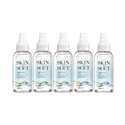 Image of Avon Skin So Soft Original Dry Oil Body Spray 150 ml Pack of 5