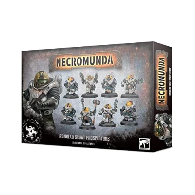 Image of Games Workshop Warhammer 40,000 Necromunda: Ironhead Squat Prospectors