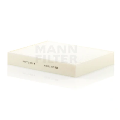 Image of 2197035, 2197039, 2240347, 2365663, 2509180 Pollen Filter MANN CU 28 009 Particulate 276mm 225mm 40mm FORD: Focus Mk4 Hatchback