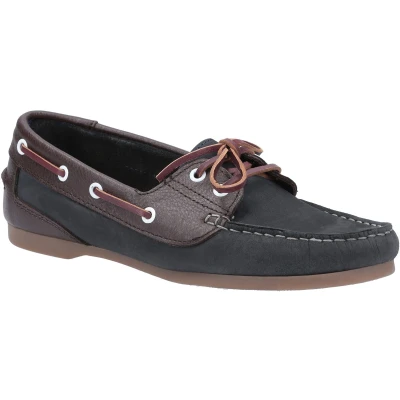 Image of Riva Womens Palafrugell Ladies Boat Shoe Multicolour Leather Size 6 (UK Shoe)