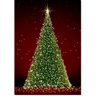 Image of doodlecards Pack of 10 Christmas Cards and Envelopes Contempory. Printed in UK, Premium Quality &amp; 100% Recyclable.