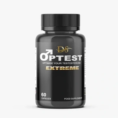 Image of Optest Extreme Maca Root, Tribulus Terrestris, Zinc, Ginseng Testosterone Supplements for Men, Essential Vitamins &amp; Minerals 60 Capsules