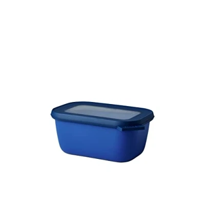 Image of Mepal Multi bowl Cirqula rectangular 750 ml / 25 oz Vivid blue