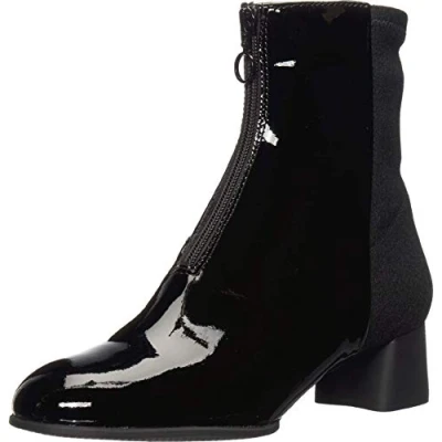 Image of Camper Katie Classic ankle boots, Women&#039;s, Size: 5, Black Leather and textile