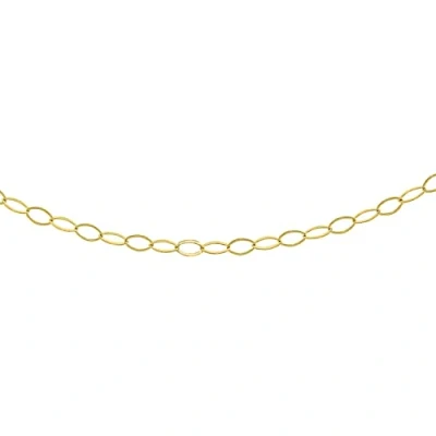 Image of Carissima Gold Women&#039;s 9ct Yellow Trace Chain of 41cm