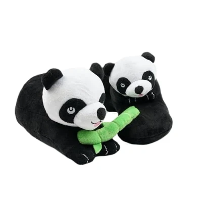 Image of Cabeau Evolution Kid&#039;s Travel Pillow with Innovative Chin Strap &amp; Head Support Super Soft Fun Children Design for Comfortable Journeys (Pandas)