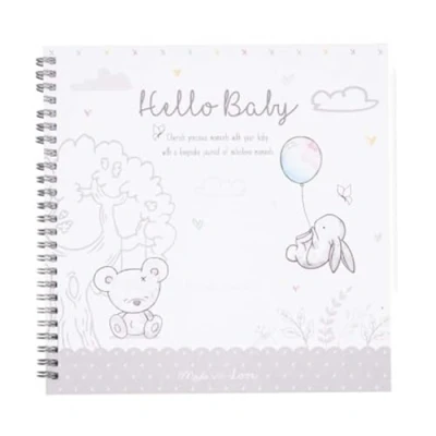 Image of YöL Hugs &amp; Kisses Baby Milestone Journal Keepsake Toddler Newborn Shower Christening Gift Diary