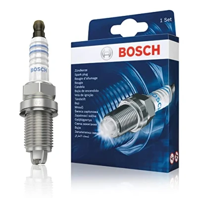 Image of 7700115827, 7700500168 Spark plug BOSCH 0 242 235 914 M 14 x 1,25 16 VOLKSWAGEN: Polo III Hatchback, Golf 4, Bora Saloon, MINI: Convertible, Hatchback