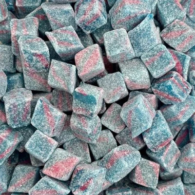 Image of Bubblegum Cubes 700g Re Sealable Pouch by The Gourmet Sweet Company
