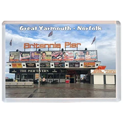 Image of Great Yarmouth Norfolk Fridge Magnet 96 x 67 mm Jumbo Size BBSM1549