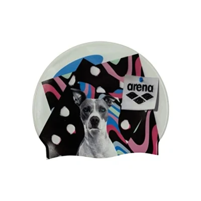 Image of Arena HD Unisex Silicone Swim Cap for Adults, Training and Racing, 100% Silicone, Wrinkle Free, Pitt