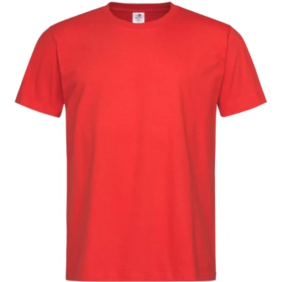 Image of Stedman Comfort T Shirt Mens Scarlet Red S