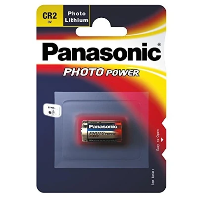 Image of PANASONIC Pack of 3 Blister Packs 1 CR2 Lithium Photo Battery V