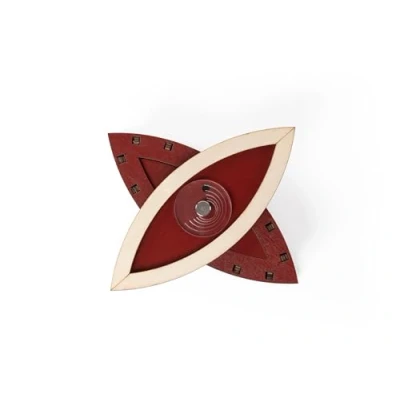 Image of Recent Toys Constantin Eye of Horus Puzzle Box, Wooden 3D Box Brain Teaser, for Teens and Adults.
