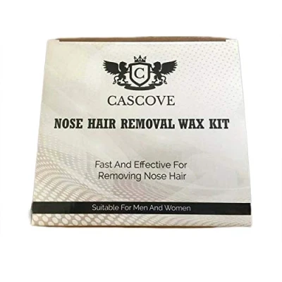 Image of Nose Ear Hair Removal Wax Kit Painless &amp; Easy Mens Nasal Waxing Strip Ladie