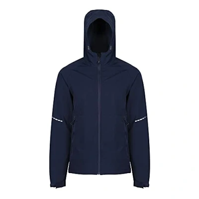 Image of Regatta Professional Men&#039;s Water repellent X Pro Prolite Stretch Softshell Jacket Navy, Size: M