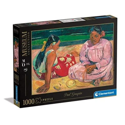 Image of Clementoni 39762 Museum Collection Gauguin, &quot;Femmes De Tahiti&quot; Jigsaw Puzzle 1000 Pieces, For Adults Made In Italy