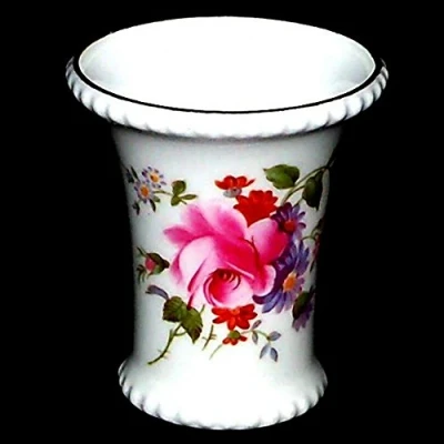 Image of Royal Crown Derby POSIES POSY VASE 5CM NEW &amp; ORIGINAL BLUE BOX
