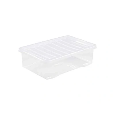 Image of Whatmore 3 x 32 Litre Crystal Storage Box and Lid Single Unit