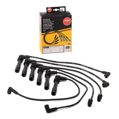 Image of 078905113 Ignition Lead Set NGK 0518 6 AUDI: A4 B6/B7 Convertible