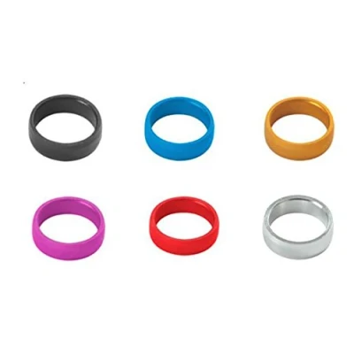 Image of Bullydarts Target Slot Lock Rings/Dart Stem Rings (Silver, 3 Sets)