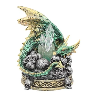Image of Nemesis Now Crystal Crypt Green Box 14cm