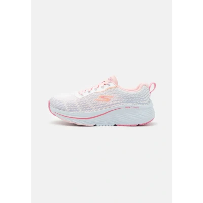 Image of Skechers Performance MAX Cushioning Elite 2.0 Neutral running shoes, Women&#039;s, Size: 6, White/blue/light pink Textile/synthetics