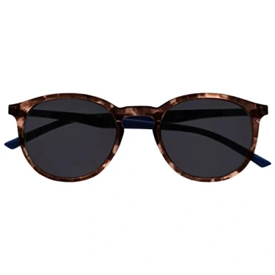 Image of OPULIZE Met Large Comfortable Brown Tortoiseshelll Blue Arms Mens Womens Reading Sunglasses UV400 S60 2 +0.00