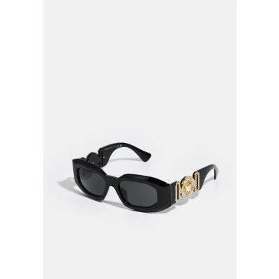 Image of Versace Unisex Sunglasses, Size: 53, Black
