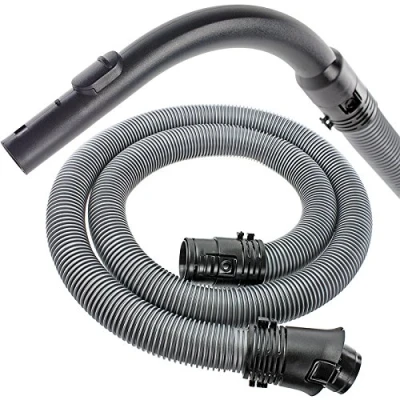 Image of Qualtex 1.8m Flexible Hose &amp; Curved Handle Nozzle for Miele S4000 (S4) S5000 (S5) TT5000 Series Vacuum Cleaners