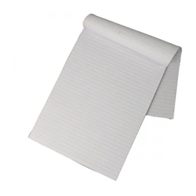 Image of Whitebox A4 Ruled Feint Memo Pad