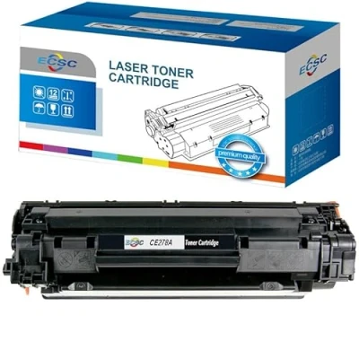 Image of ECSC Compatible Toner Cartridge CE278A Replacement for HP LaserJet Pro M1536dnf P1566 P1606dn, Canon i SENSYS Fax L150 L170 L410 MF4410 MF4430 MF4450 MF4550d MF4570dn (Black, 1 Pack)