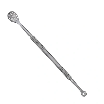 Image of ZAMAHA UK Professional Blackheads Whiteheads Remover Extractor Facial Tools 2 Side Spoon, Whitehead Cleanning Tool Acne &amp; Comedone