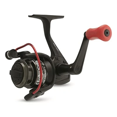 Image of Ugly Stik Tuff Spinning Reel, Size 35, 5 Stainless Steel Ball Bearing System, Oil Felt Front Drag Drag, Max of 18lb 8.1kg, Black
