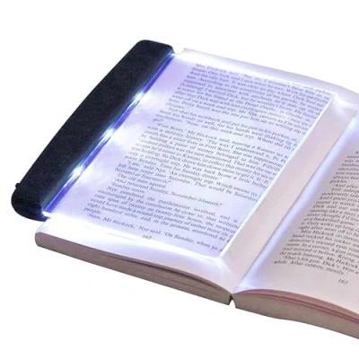 Image of Flat Reading Light, LED Paperback Book Light Eyes Protect Panel Lamp for In Bed At Night