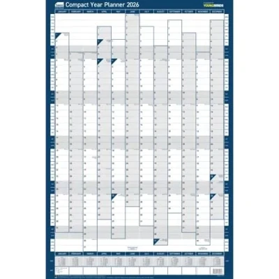 Image of Sasco Year Planner Compact Portrait Unmounted 2026 2410268