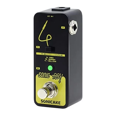 Image of SONICAKE Sonic ABY Pedal Line Selector AB Switch Mini Guitar Effects True Bypass
